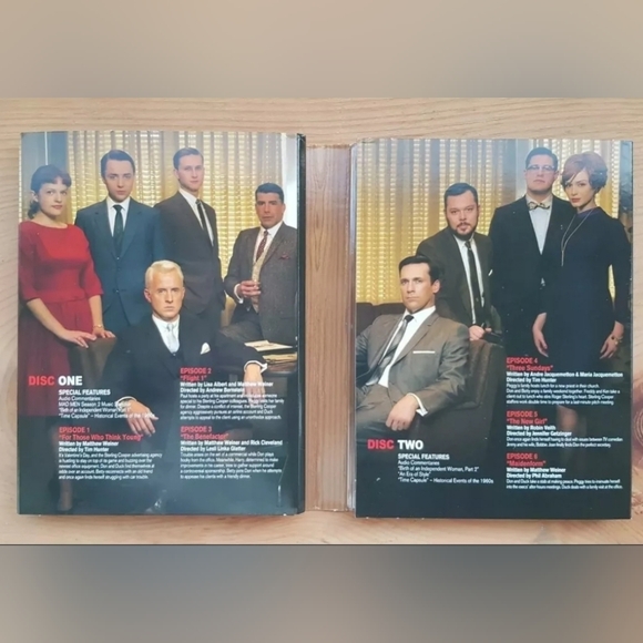 Mad Men - Season 1 & Season 2 (DVD, 2009/ 2012, Canadian With French) - Picture 3 of 10